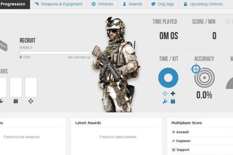 Battlefield 3 Battlog Open Beta 4
