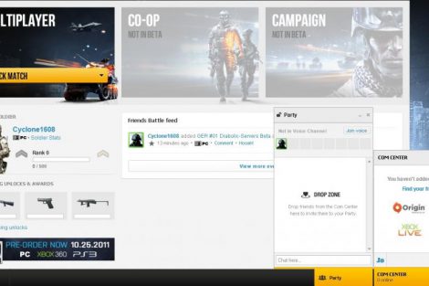 Battlefield 3 Battlog Open Beta 6