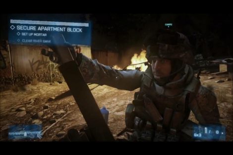 Battlefield 3 Xbox 360 Operation Guillotine Gameplay 0363
