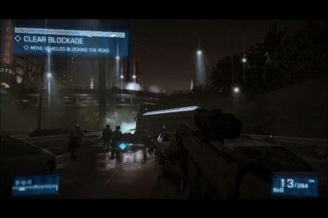 Battlefield 3 Xbox 360 Operation Guillotine Gameplay 0854