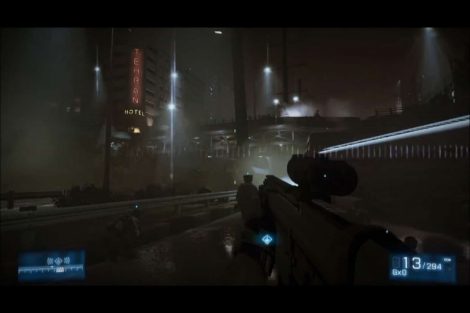 Battlefield 3 Xbox 360 Operation Guillotine Gameplay 0874