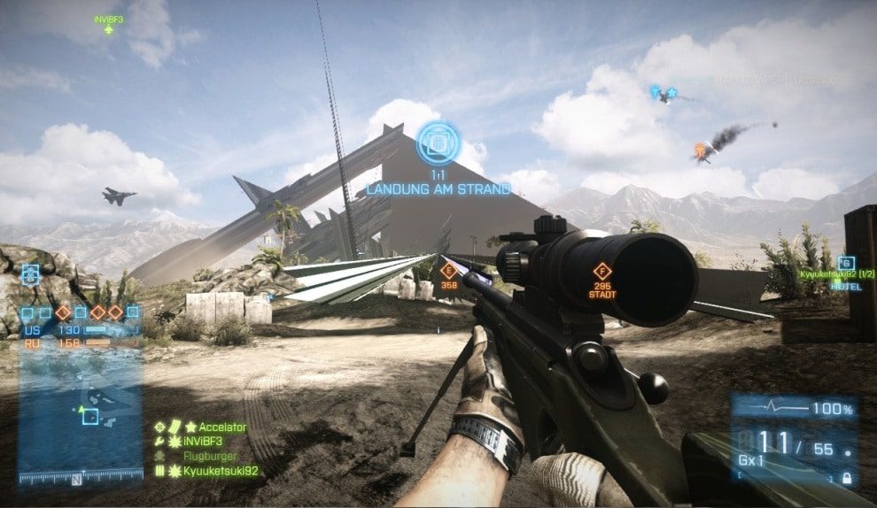 Battlefield 3 - Overclocking verursacht Fehler und Abstürze 1 Grafikfehler mit einer NVIDIA Geforce 560 TI