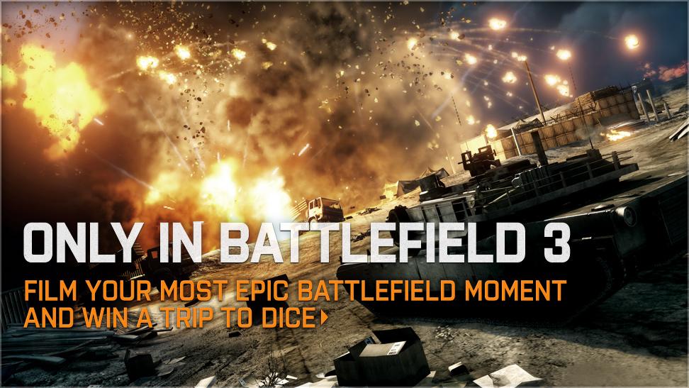 Die Sieger des "Only in Battlefield 3" Wettbewerbs 1 only in battlefield 3 video contest