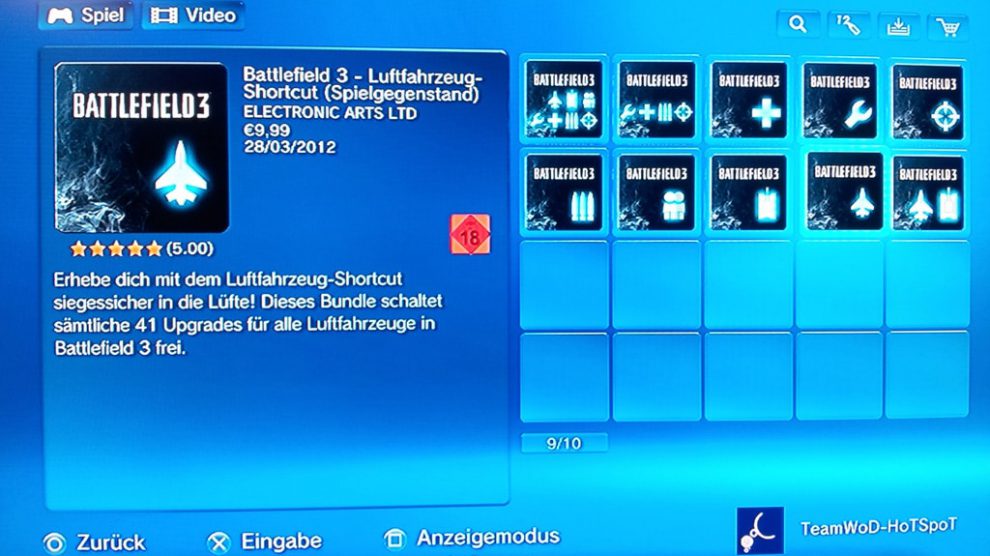 Battlefield 3 Extras jetzt im Playstation Store 2 air