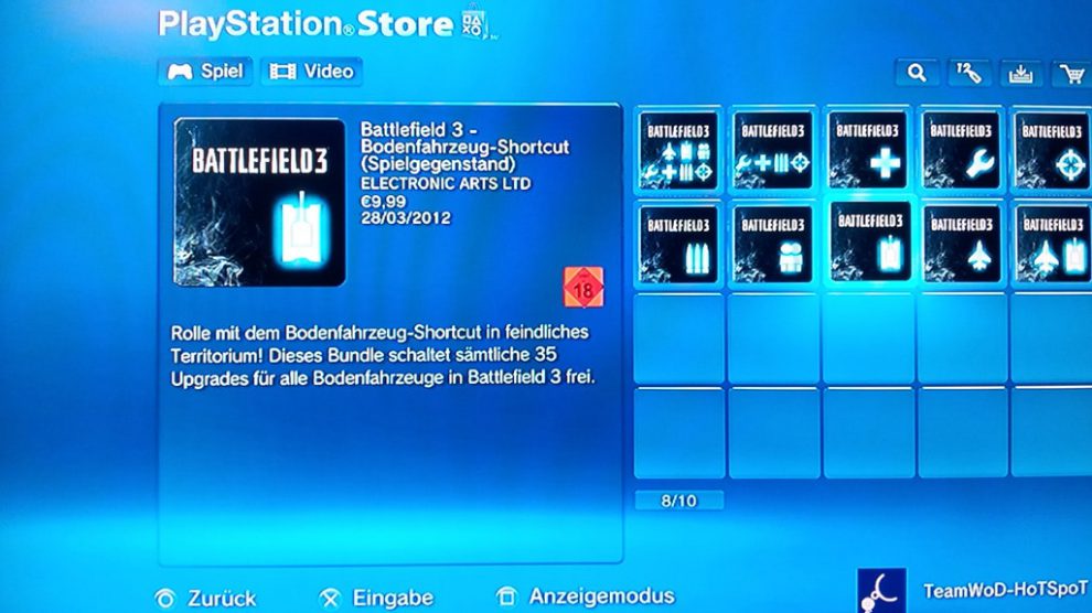 Battlefield 3 Extras jetzt im Playstation Store 4 ground