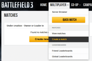 battlelog matches