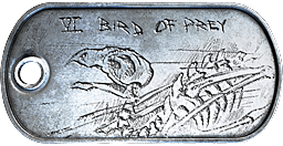 XP4 PROMO Bird of Prey Dogtag