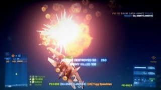 Battlefield 3 End Game Air Superiority on Sabalan Pipeline Gameplay