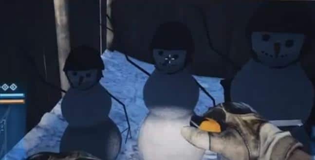 end game snowman easter egg