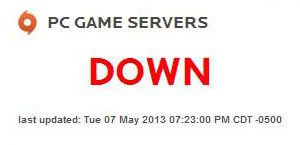 bf3 outages may 2013