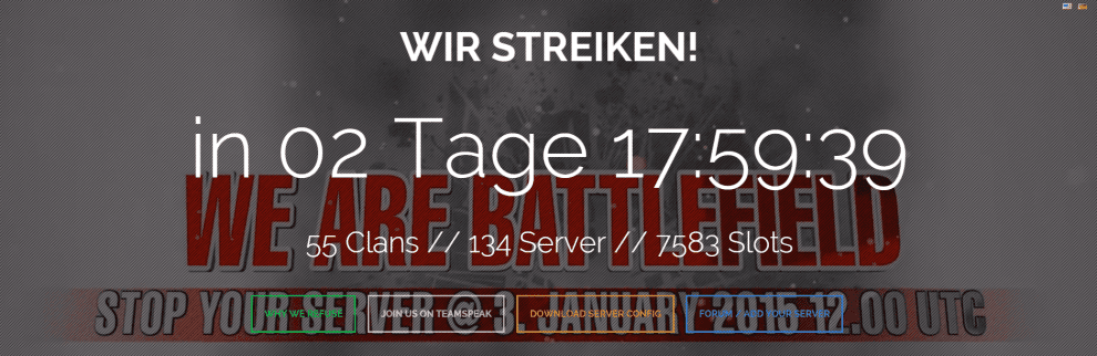 We are Battlefield - Serveradmins rufen zum Streik auf 1 wearebattlefield
