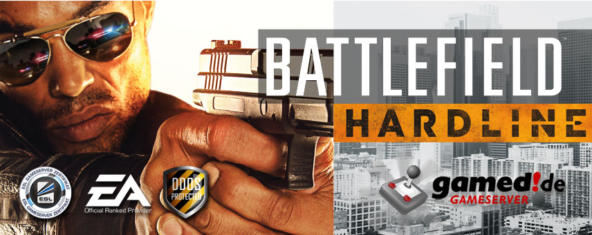 gamed!de - Battlefield Hardline zum Gameserver kostenlos dazu 1 bf hardline gameserver mieten gamed teaser