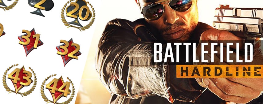 Battlefield Hardline: Bilder der Ranks, Waffen, Fahrzeuge, Ribbons, XP-Boosts uvm. 1 hardline ranks teaser