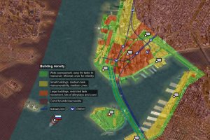 09 Building density and subway lines