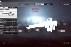 L86A2 LMG Battlefield 4 Weapons Crate DLC