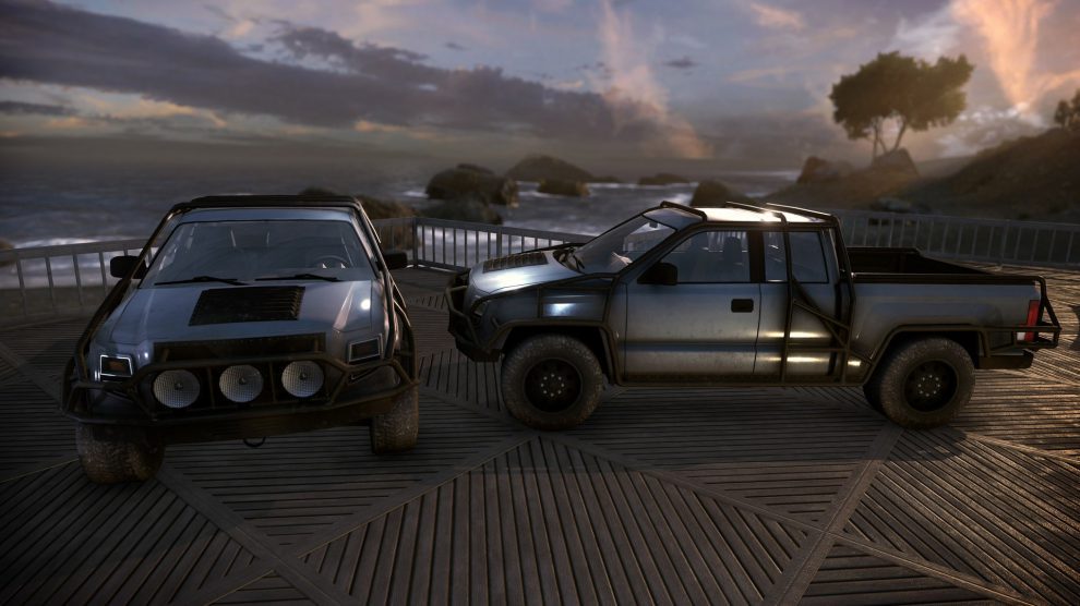 bfh fraktions pickup truck
