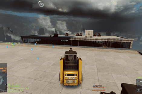 Skid loader Superiority on Siege of Shanghai tower 1