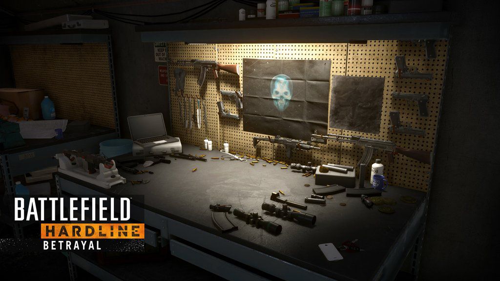 Battlefield Hardline: Betrayal - Screenshots zum Gun Bench Feature 2 Cbg77y5W0AMUmQz
