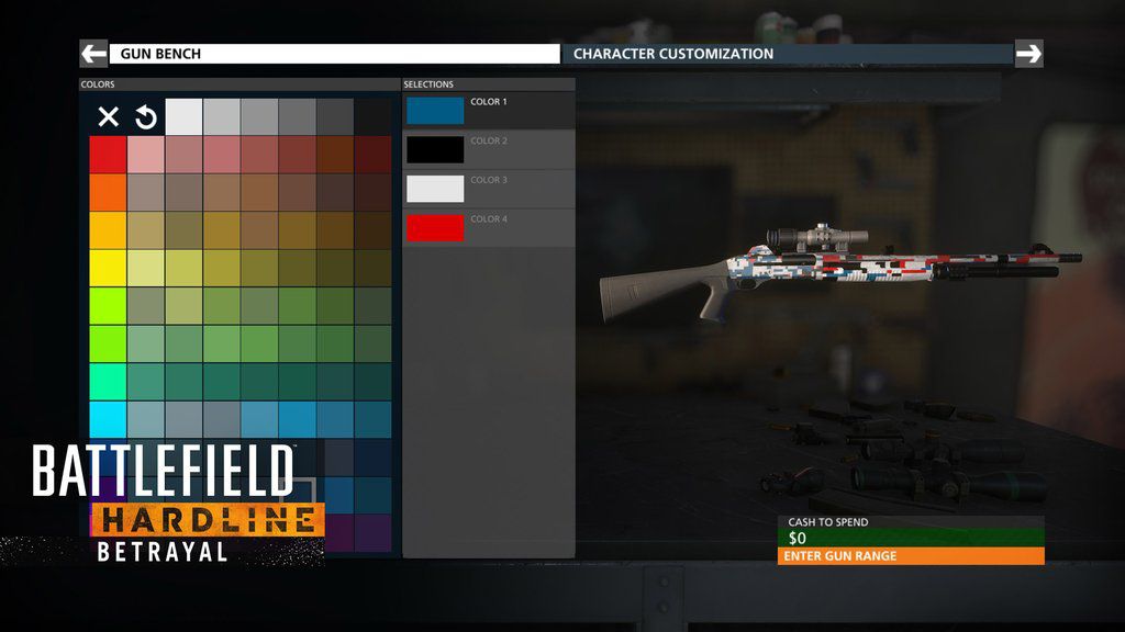 Battlefield Hardline: Betrayal - Screenshots zum Gun Bench Feature 3 Cbg8ufkWIAE Hgt