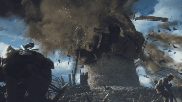 Battlefield 1: Traileranalyse, maximale Spieleranzahl, Releasedaten, Klassen und vieles mehr 7 Zerstörung einer Windmühle