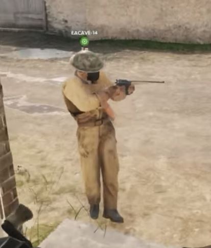 Battlefield 1 Spezialklasse: Der Panzerkommandant 2 Das Bild zeigt den Panzerkommandanten mit seiner Pistole.