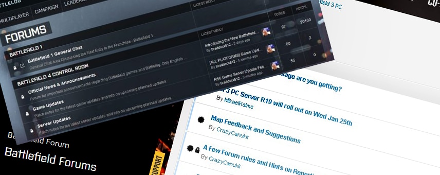 battlelog forums offline teaser