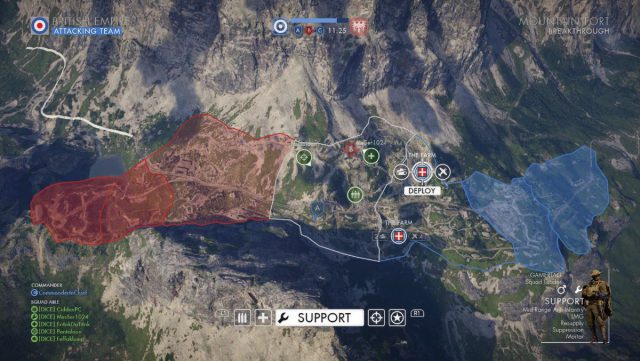 Battlefield 1: Operations Spielmodus im Detail 2 Battlefield 1: Frühes Concept Art der Map Monte Grappa samt Commander.