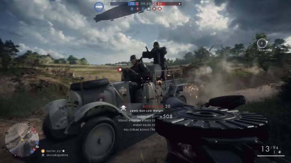 Battlefield 1: Video aus neuerem Build zeigt Mortar, neue Waffen, ein neues Fahrzeug und Pferde 4 Neuer Jeep - Name bisher unbekannt.