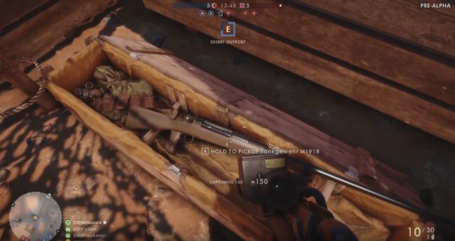 Battlefield 1 wird spezielle Eliteklassen haben 5 In dieser Kiste liegen die Eliteklassen Battlepickups. Auf dem Bild sieht man den die Ausrüstung des Panzerjägers.