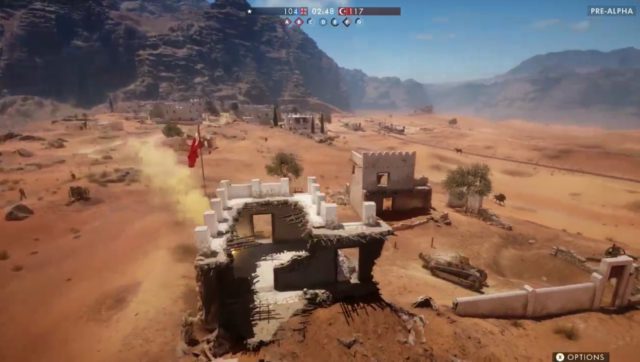 Battlefield 1 auf der Gamescom 2016 angespielt 4 Die Wüste von Sinai ist eine große Wüstenmap mit einem Dorf in der Mitte, in dem es hitzige Infanterie Gefechte gibt.