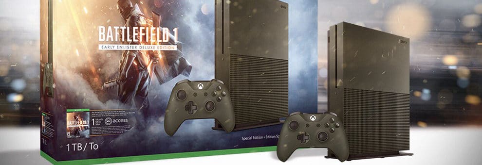 Limitiertes Xbox One Battlefield 1 Special Edition Bundle 1 bf1 xbox one teaser