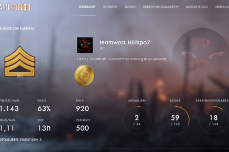 Test und Bewertung der Battlefield Companion App und Webseite 2 Battlefield Companion 1