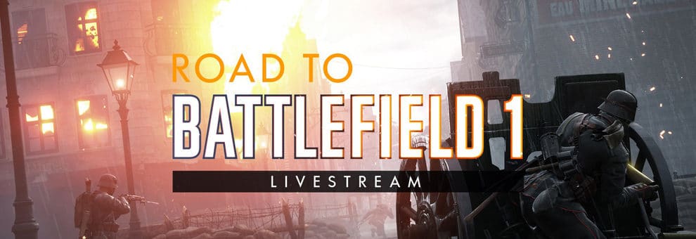 10 Tage Battlefield 1 Launch-Livestream angekündigt 1 bf1 livestream event teaser
