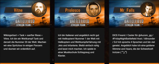 10 Tage Battlefield 1 Launch-Livestream angekündigt 5 stream_team_3