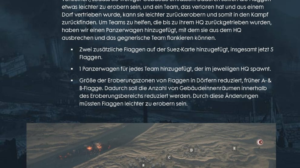 Battlefield 1 Patch hat ein 16 Seiten langes Changelog 3 file page2