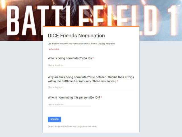 In eigener Sache: Nominiert uns als DICE Friend 3 screenshot_3