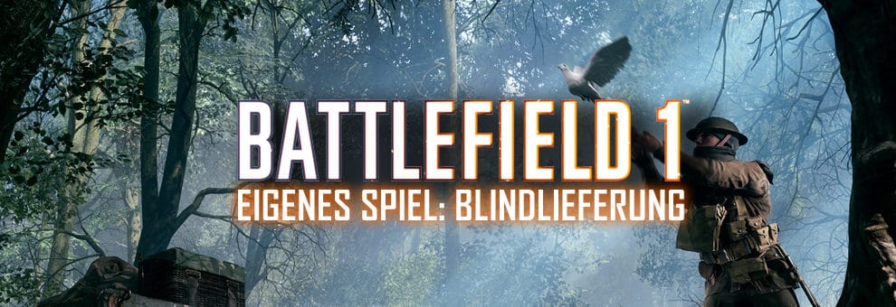 Neues eigenes Spiel für Battlefield 1: Blindlieferung 1 bf1 blindlieferung teaser