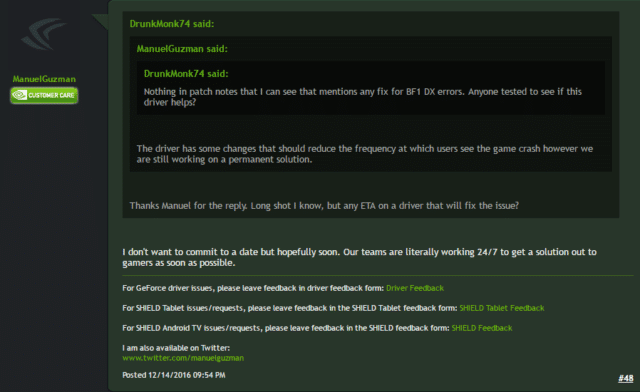 Nvidia schuld an DirectX Abstürzen in Battlefield 1 2 nvidia_bf1_dx_crash