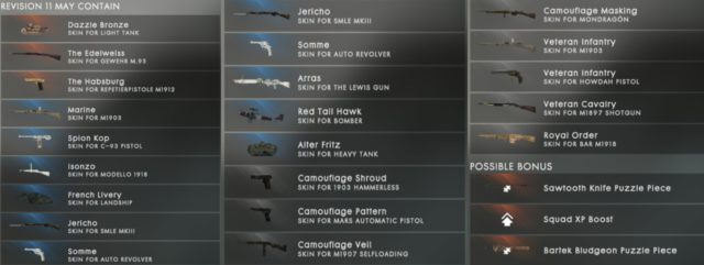 Die elfte Revision der Battlefield 1 Battlepacks ist nun samt Fahrzeugskins verfügbar 2 c1zikfnxaainr2r