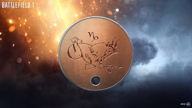 Battlefield 1 erhält ebenfalls Capricorn Community Mission 2 Battlefield 1 Capricorn Dog Tag