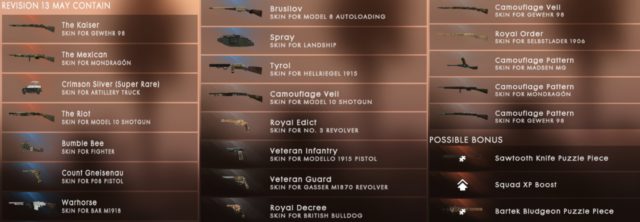 Battlefield 1 Battlepack Revision 13
