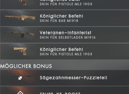Battlefield 1 Battlepacks: Neue Revision "Community-Favoriten" veröffentlicht 8 Screenshot 8