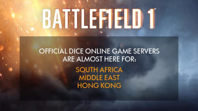 Battlefield 1 Server für Süd-Afrika, den mittleren Osten und Hong Kong 2 C42v7rVUMAAi1w9