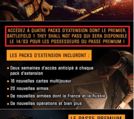 Battlefield 1: Releasedatum zur "They Shall not Pass" Erweiterung bekannt 2 They Shall not Pass erscheint im März für Premium Spieler und im Handel