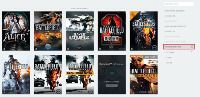 Battlefield 1 Community Test Environment nun für alle verfügbar! 5 Filter "Gekaufte Spiele" setzten, damit das CTE in den Spielen gefunden werden kann.
