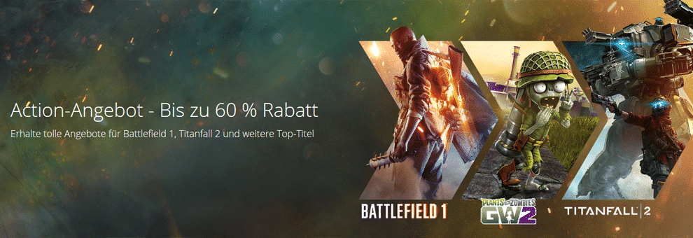 Battlefield 1 im Sale bis zu 40% reduziert 1 bf1 angebote origin teaser