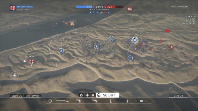 Battlefield 1: DICE testet neues Suez Layout, Revive Bug Fix und DX12 Optimierungen 2 Battlefield 1 - Das neue Layout von Suez, dass derzeit im CTE getestet werden kann.