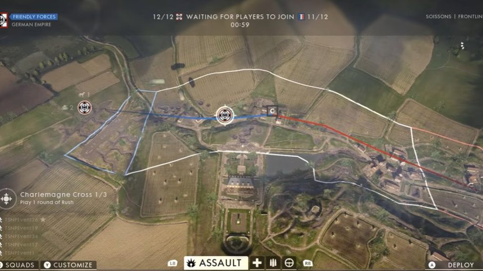bf1 frontline start