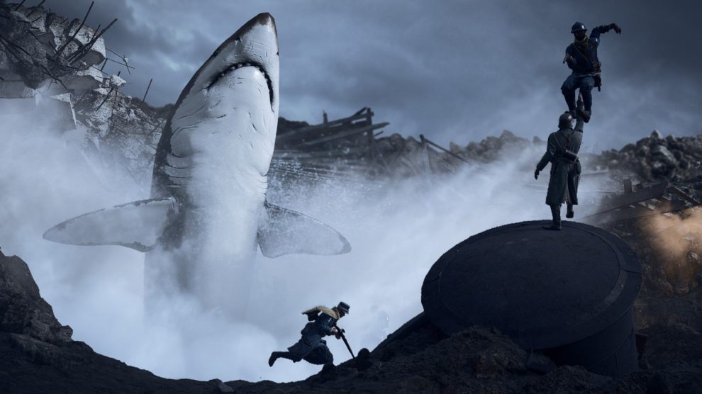Battlefield 1: Megalodon Easter Egg auf Fort Vaux 2 battlefield 1 megalodon easter egg Screenshot 2