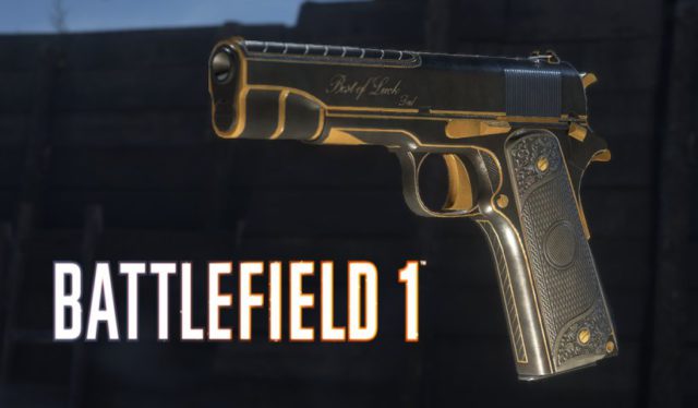 Battlefield 1: DICE veröffentlicht Nivelle Nights Revision der Battlefield 1 Battlepacks 3 M1911 Care Package Skin